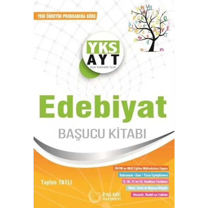 PALME YAYINEVİ YKS AYT EDEBİYAT BAŞUCU KİTAB