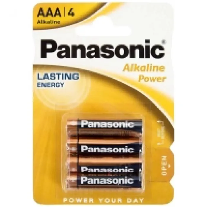 Panasonic Power Alkaline Pil Aaa İnce 4lü