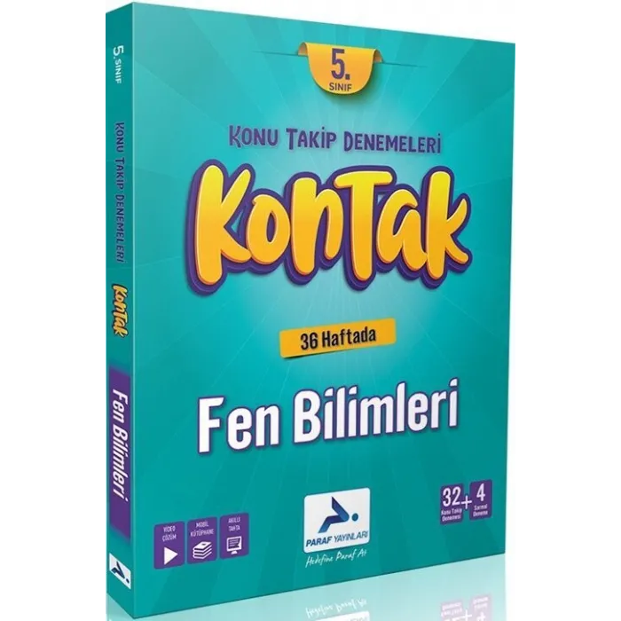 Paraf Yayınları 5. Sınıf Fen Bilimleri Kontak Denemeleri