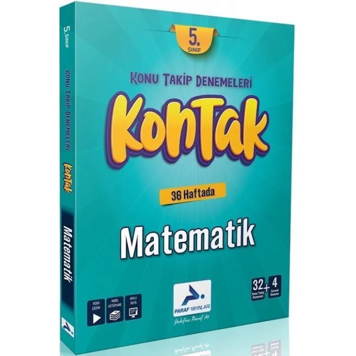 Paraf Yayınları 5. Sınıf Matematik Kontak Denemeleri