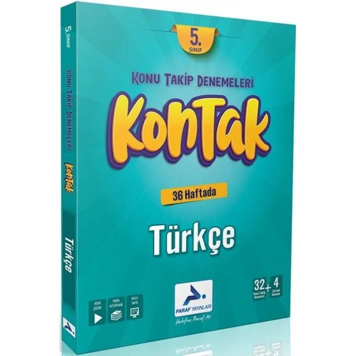 Paraf Yayınları 5. Sınıf Türkçe Kontak Denemeleri