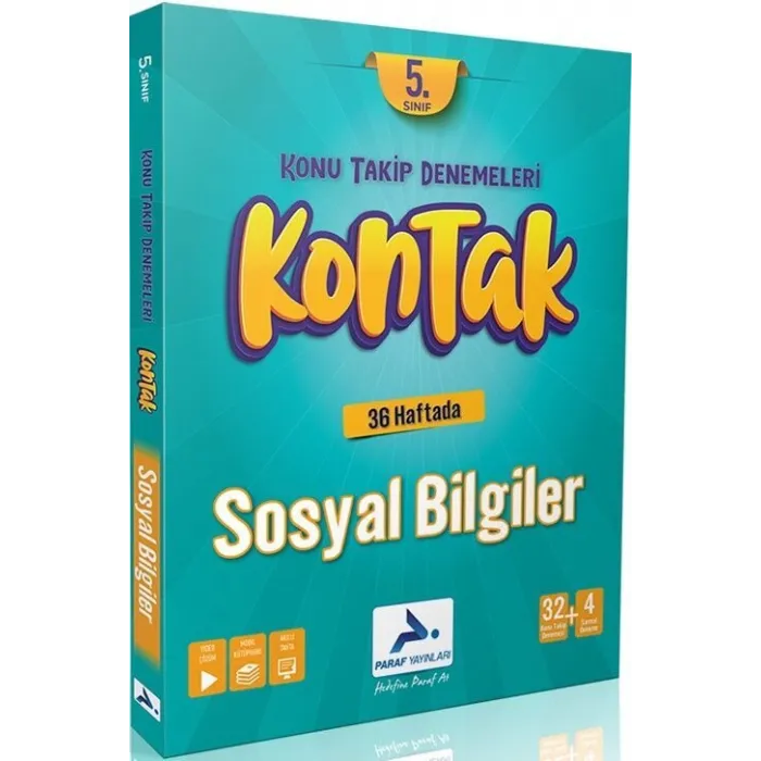 Paraf Yayınları 5. Sınıf Sosyal Bilgiler Kontak Denemeleri