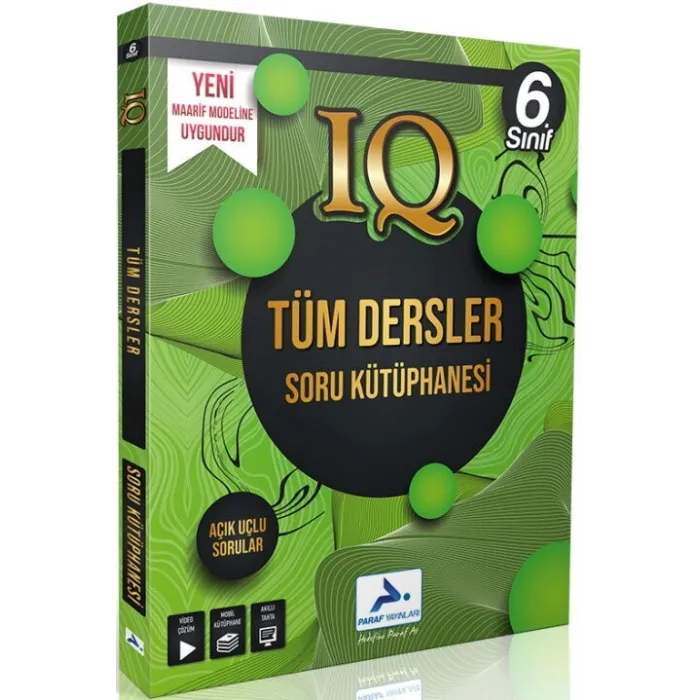 Paraf Yayınları 6. Sınıf Tüm Dersler Soru Kütüphanesi