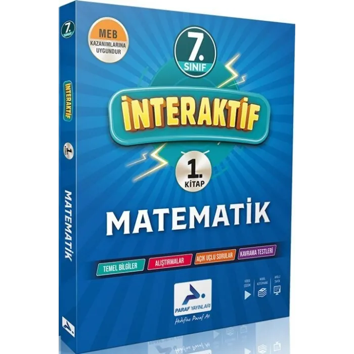 Paraf Yayınları 7. Sınıf İnteraktif Matematik Soru Bankası