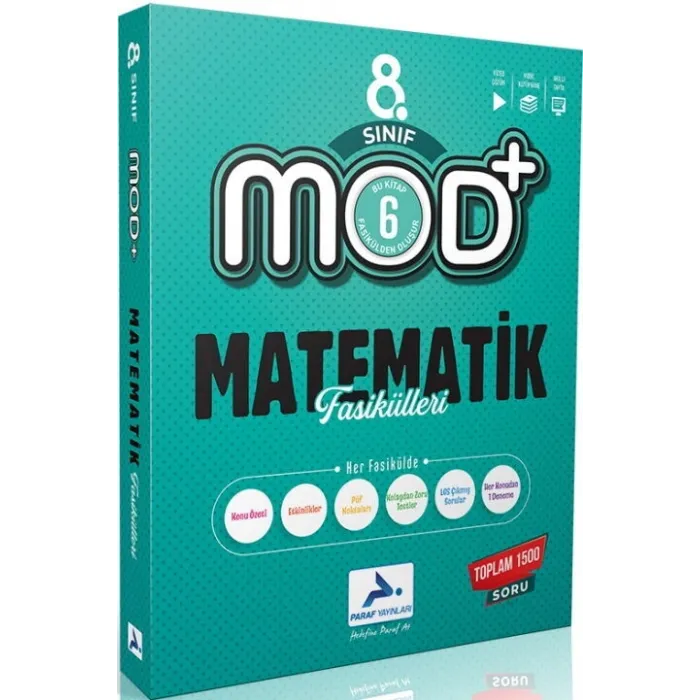 Paraf Yayınları 8. Sınıf Matematik MOD Fasikülleri