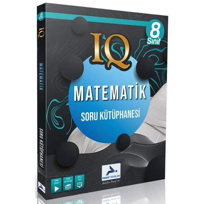 Paraf Yayınları 8. Sınıf LGS Matematik IQ Soru Kütüphanesi
