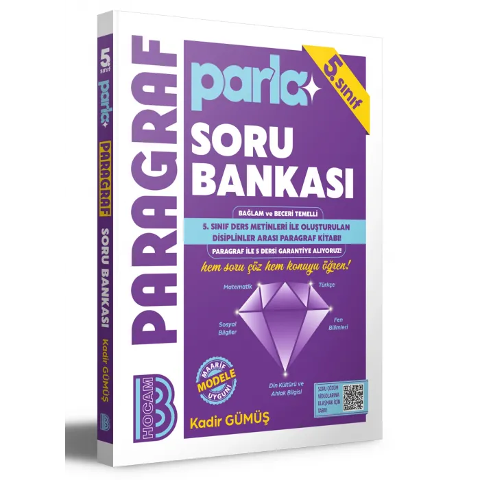 PARLA 5. Sınıf Maarif Paragraf Soru Bankası Benim Hocam Yayınları