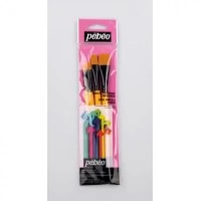 Pebeo 4lü  Fırça Seti Set:10