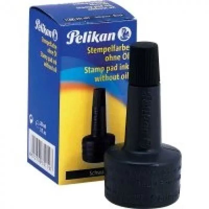 Pelikan Istampa Mürekkep Siyah 30 Ml. No:351197