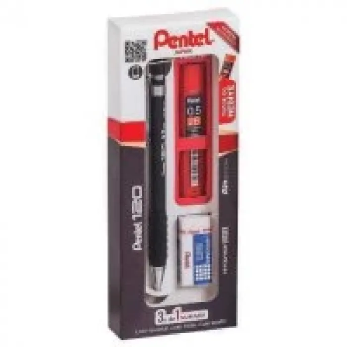 Pentel A315-3as Pentel 120a3 3lü Tk.vers+silgi+hd