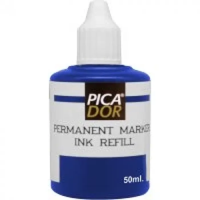 Picador Permanent Kalem Mürekkebi 50 Ml Mavi