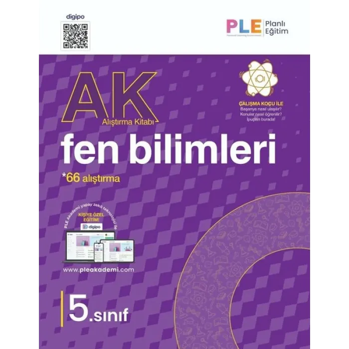 PLE - 5.Sınıf - Fen Bilimleri Alıştırma Kitabı