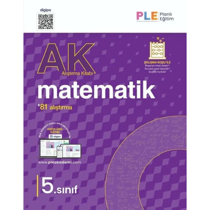 PLE - 5.Sınıf - Matematik Alıştırma Kitabı
