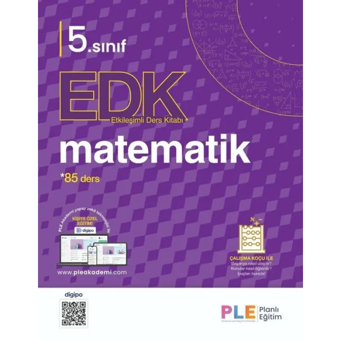 PLE - 5.Sınıf - Matematik Etkileşimli Ders Kitabı - Set