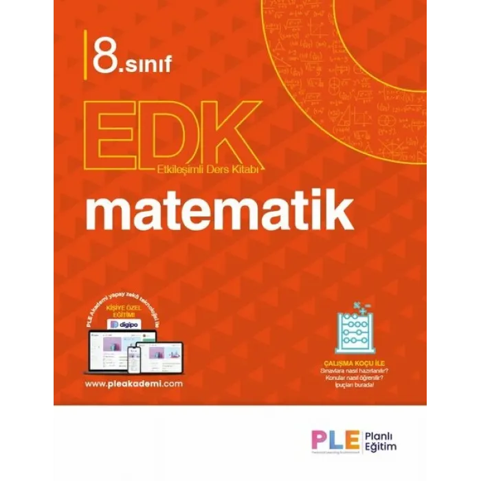 PLE - 8.SINIF MATEMATİK - ETKİLEŞİMLİ DERS KİTABI