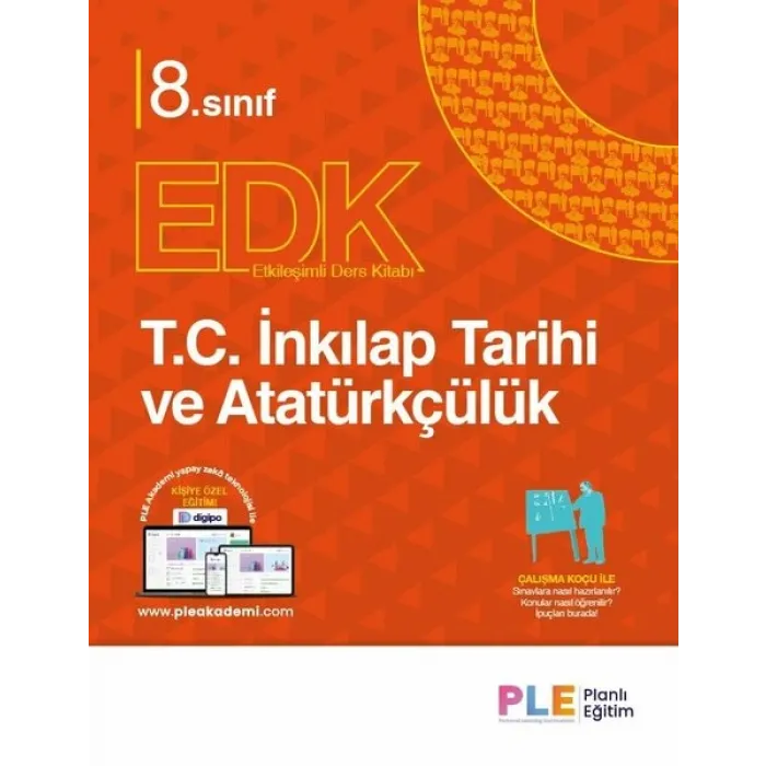 PLE - 8.SINIF T.C.İNKILAP TARİHİ VE ATATÜRKÇÜLÜK - ETKİLEŞİMLİ DERS KİTABI