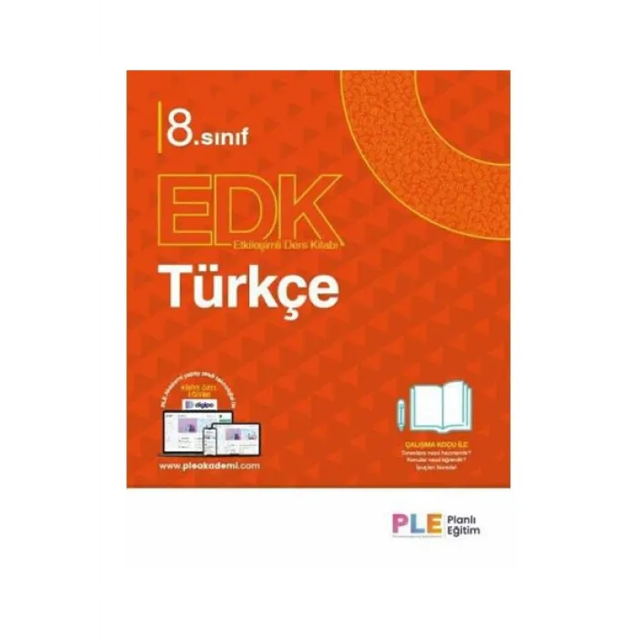 PLE - 8.SINIF TÜRKÇE - ETKİLEŞİMLİ DERS KİTABI