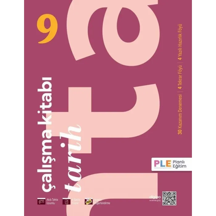 PLE - 9.Sınıf - Çalışma Kitabı - Kazanım Denemeleri - Tarih