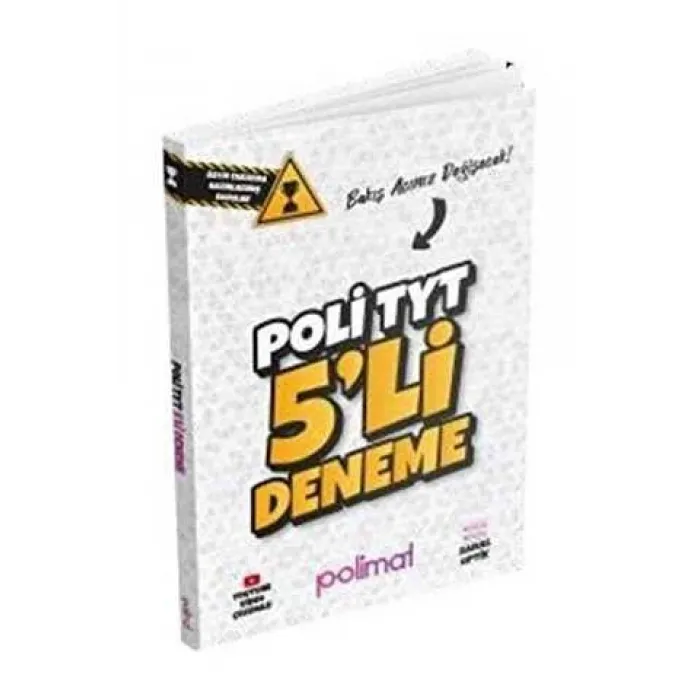 Polimat Yayınları 2022 TYT Poli 5` li Deneme