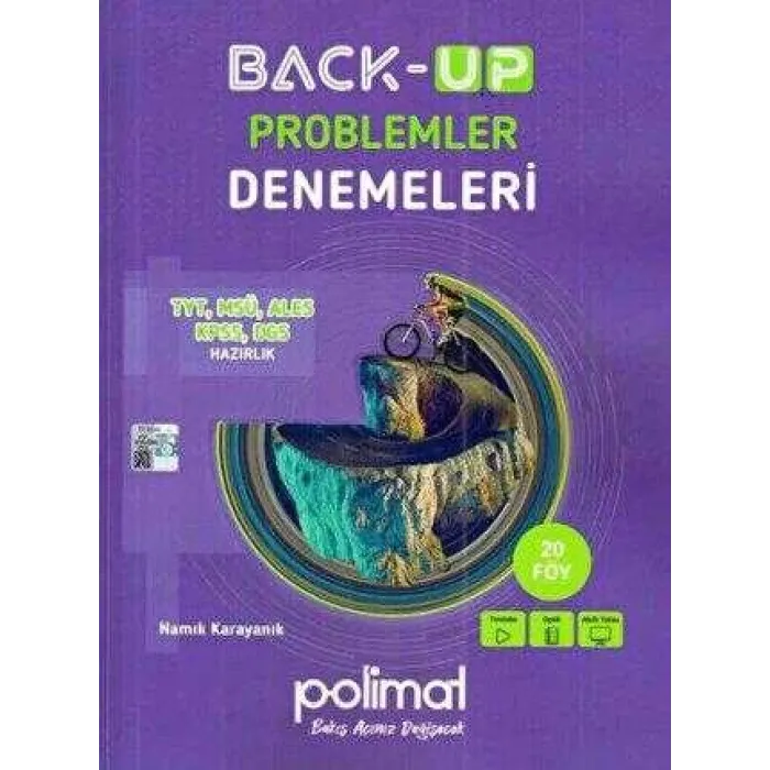 Polimat Yayınları TYT Problemler Back-Up 20 Deneme
