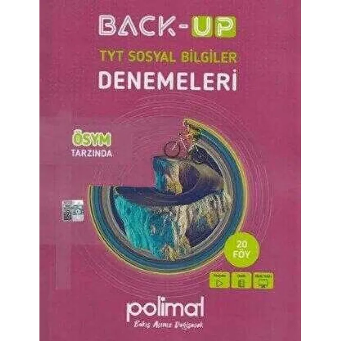 Polimat Yayınları TYT Sosyal Bilgiler Back-Up Denemeleri