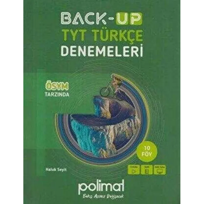 Polimat Yayınları TYT Türkçe Back-Up Deneme