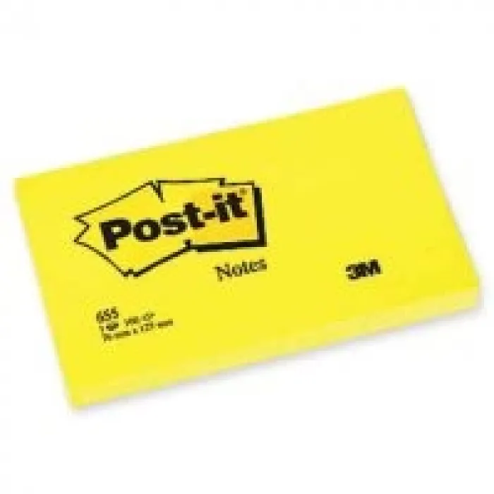 Post-it® 655 76x127 Not Kağıtı Sarı 100 Yaprak