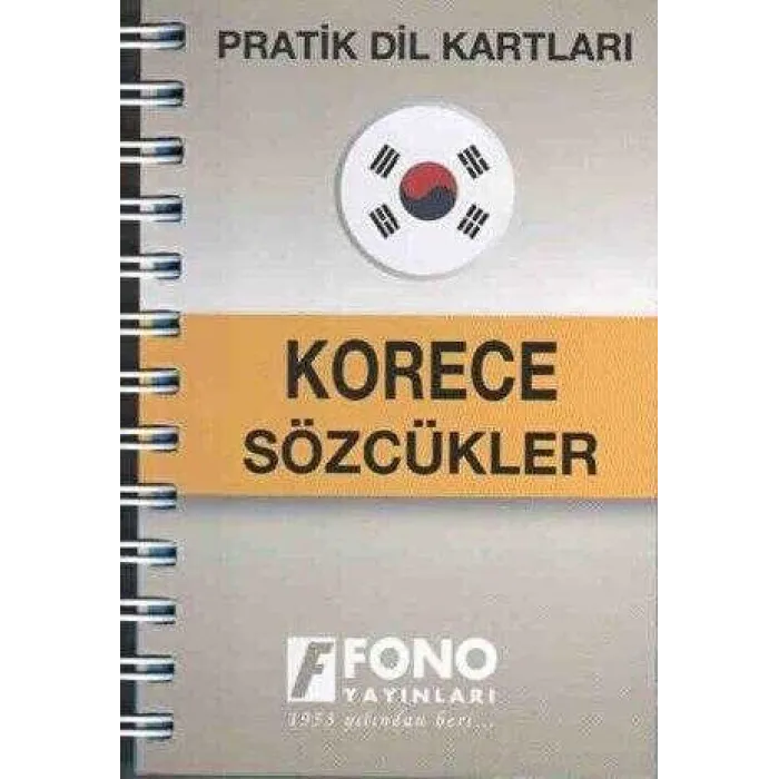 Pratik Dil Kartları - Korece Sözcükler