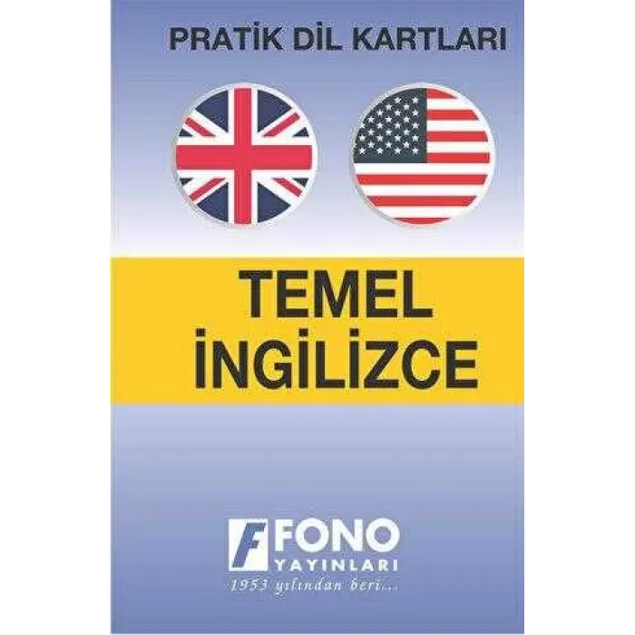 Pratik Dil Kartlarıyla Temel İngilizce Sözcükler