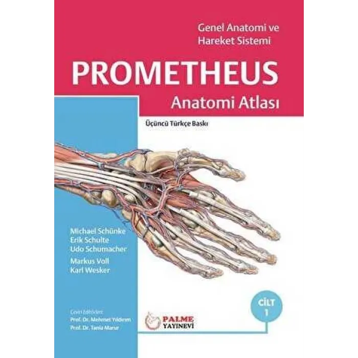 Prometheus Anatomi Atlası 1. Cilt
