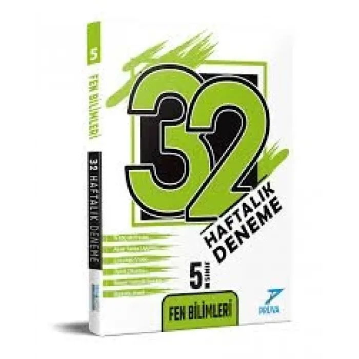 PRUVA AKADEMİ 5. SINIF 32 HAFTA FEN BİLİMLERİ