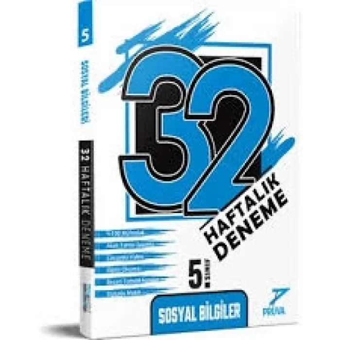 PRUVA AKADEMİ 5. SINIF 32 HAFTA SOSYAL BİLGİLER