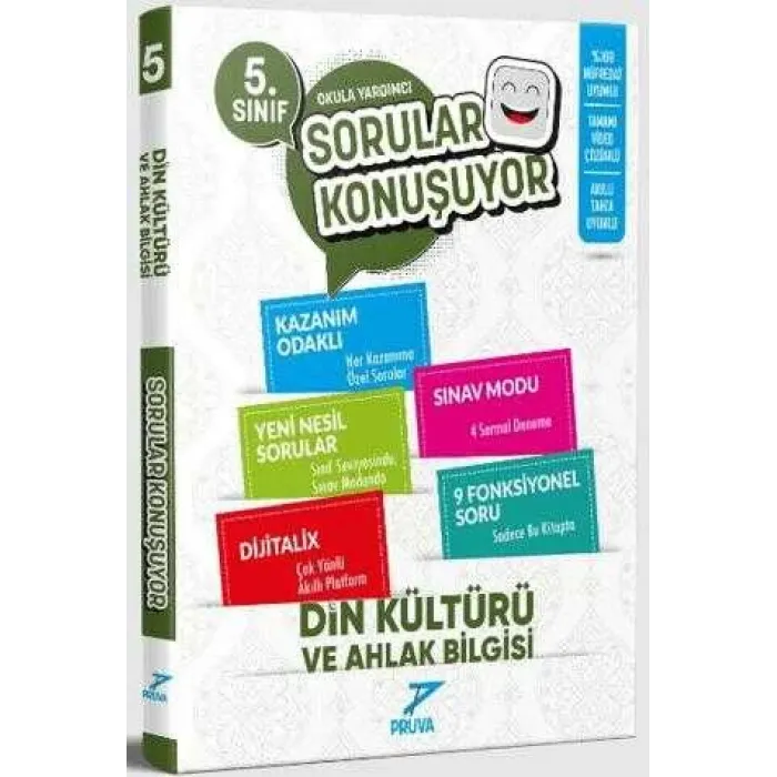 Pruva Akademi 5. Sınıf Din Kültürü ve Ahlak Bilgisi Soru Bankası