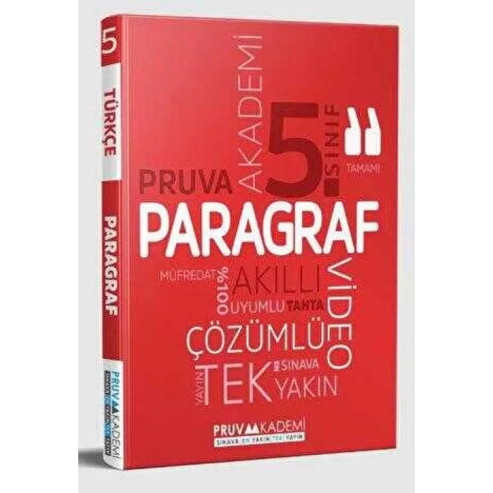 Pruva Akademi 5. Sınıf Paragraf Soru Bankası
