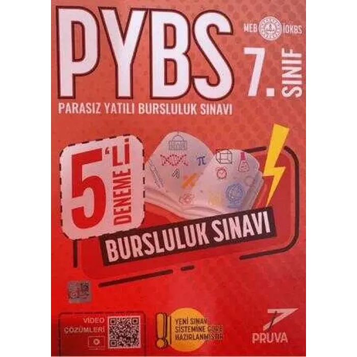 Pruva Akademi 7. Sınıf PBYS Bursluluk 5`li Deneme