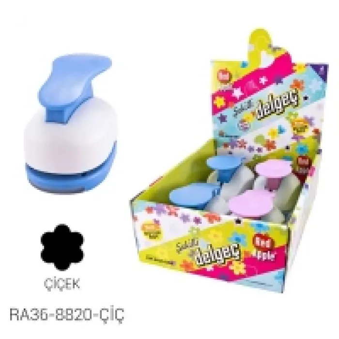 Red Apple Şekilli Delgeç 5.00 Cm Mega Boy Çiçek Ra36-8820