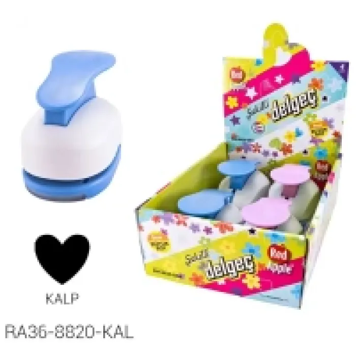 Red Apple Şekilli Delgeç 5.00 Cm Mega Boy Kalp Ra36-8820