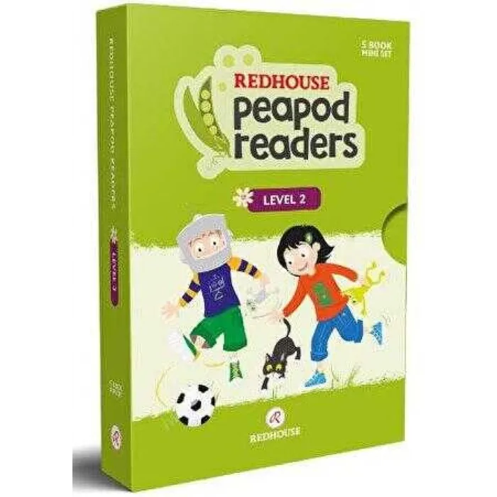 Redhouse Peapod Readers İngilizce Hikaye Seti 2 Kutulu Ürün