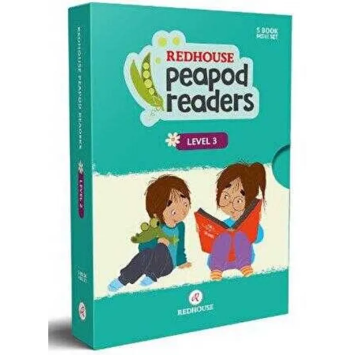 Redhouse Peapod Readers İngilizce Hikaye Seti 3 Kutulu Ürün