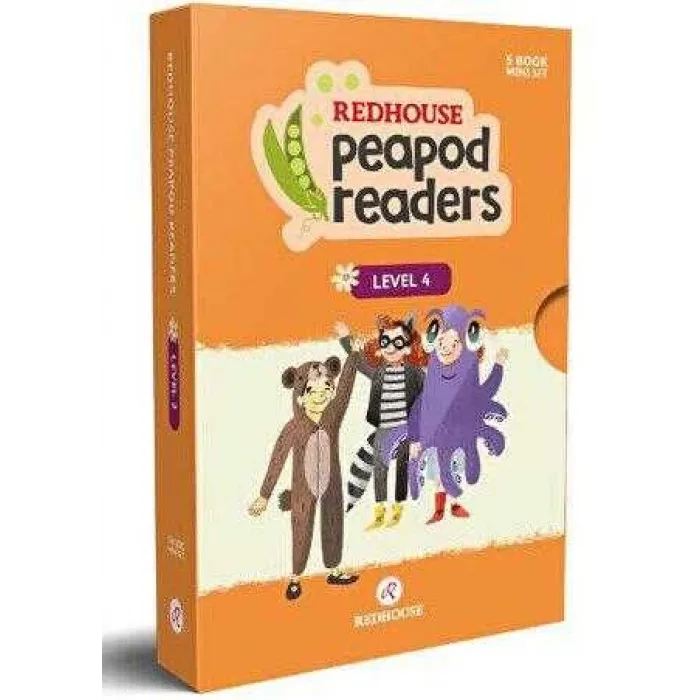 Redhouse Peapod Readers İngilizce Hikaye Seti 4 Kutulu Ürün