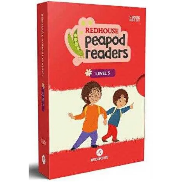 Redhouse Peapod Readers İngilizce Hikaye Seti 5 Kutulu Ürün