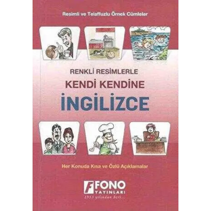Renkli Resimlerle Kendi Kendine İngilizce