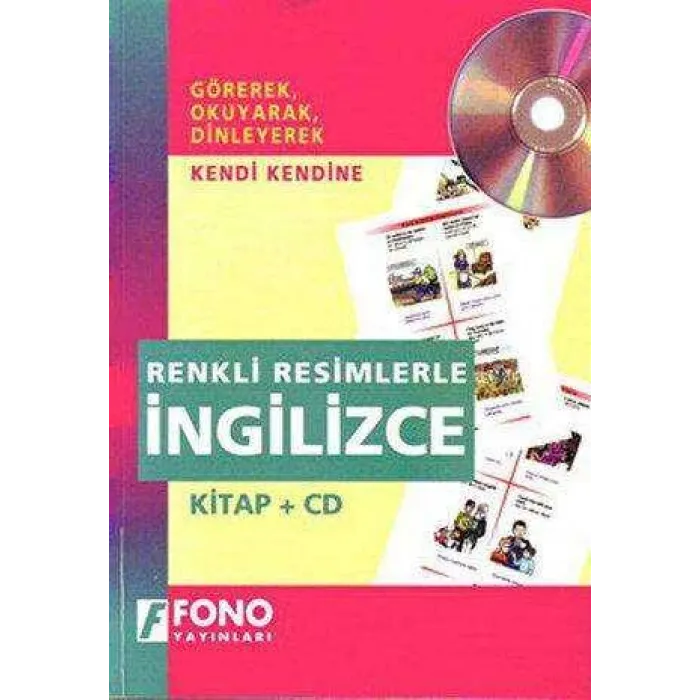 Resimlerle İngilizce Renkli-CD’li