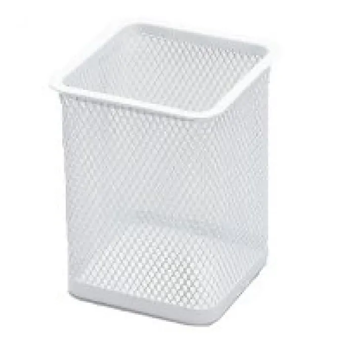 Rubenis 9174 Metal Telli Kare Kalemlik Beyaz