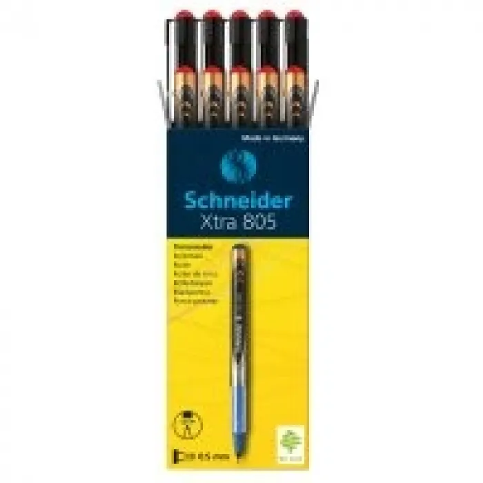 Schneider Xtra-805 Roller Kalem 0.5 Mm Kırmızı  8052 Scx037