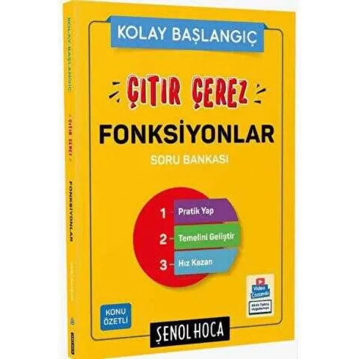 Şenol Hoca Yayınları Çıtır Çerez Fonksiyonlar Şenol Hoca
