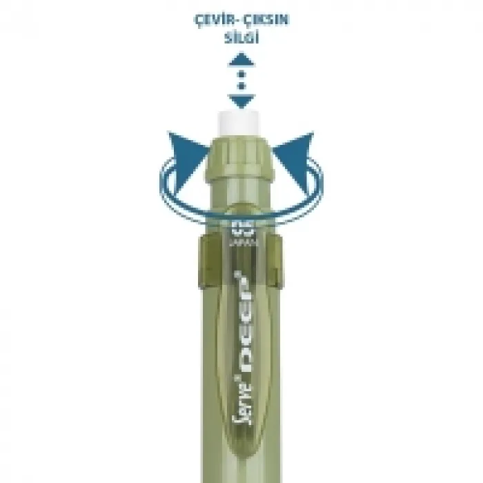 Serve Deep Mekanık Kursun Kalem 05mm Yaprak Yeşili  Sv-deep--05-yy