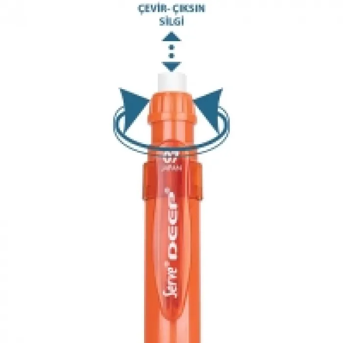 Serve Deep Mekanık Kursun Kalem 07mm Kıremıt Sv-deep-07-krmt