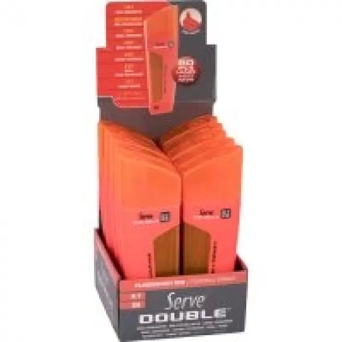 Serve Min Uc 0.7 Mm Double + Fosforlu Kalem Fmk07 Kırmızı