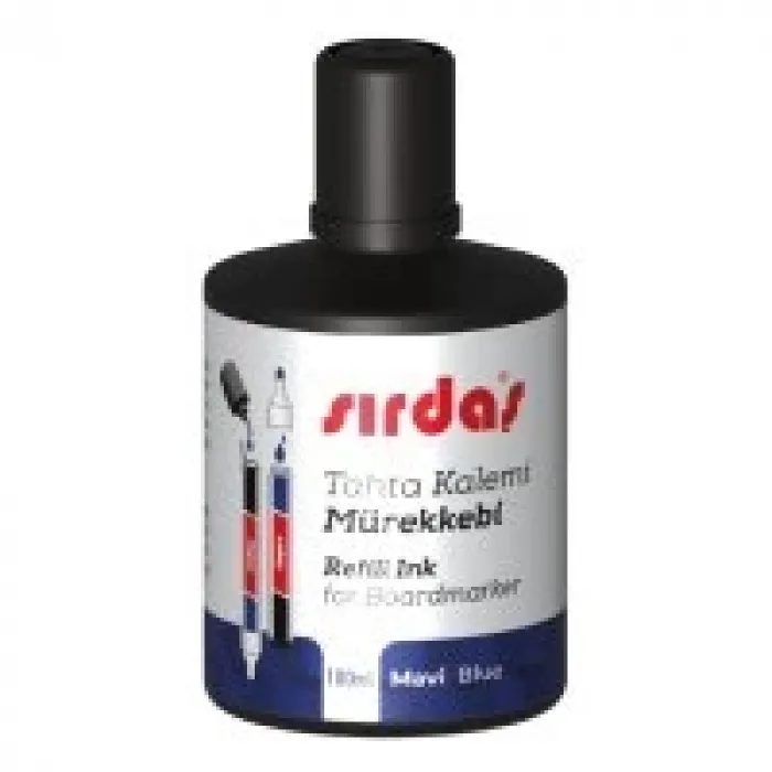Sırdaş Tahta Kalem Mürekkebi 100 Ml Mavi